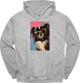 Pekingese Punk Dog Hoodie Gift For Dog Lover