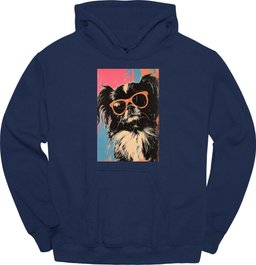 Pekingese Punk Dog Hoodie Gift For Dog Lover