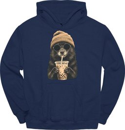 Schipperke Hipster Dog Hoodie Gift For Dog Lover