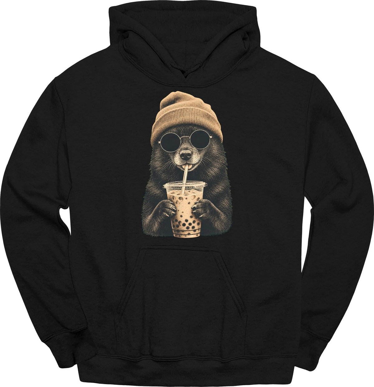 Schipperke Hipster Dog Hoodie Gift For Dog Lover