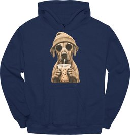 Rhodesian Ridgeback Hipster Dog Hoodie Gift For Dog Lover