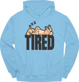 Saluki Tired Dog Hoodie Gift For Dog Lover