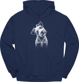 Sealyham Terrier Tilted Dog Hoodie Gift For Dog Lover