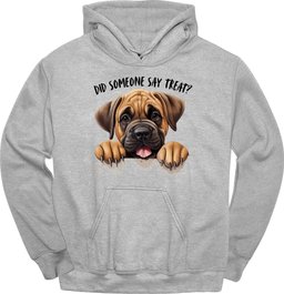 Mastiff Did Someone Say Treat Hoodie Gift For Dog Lover