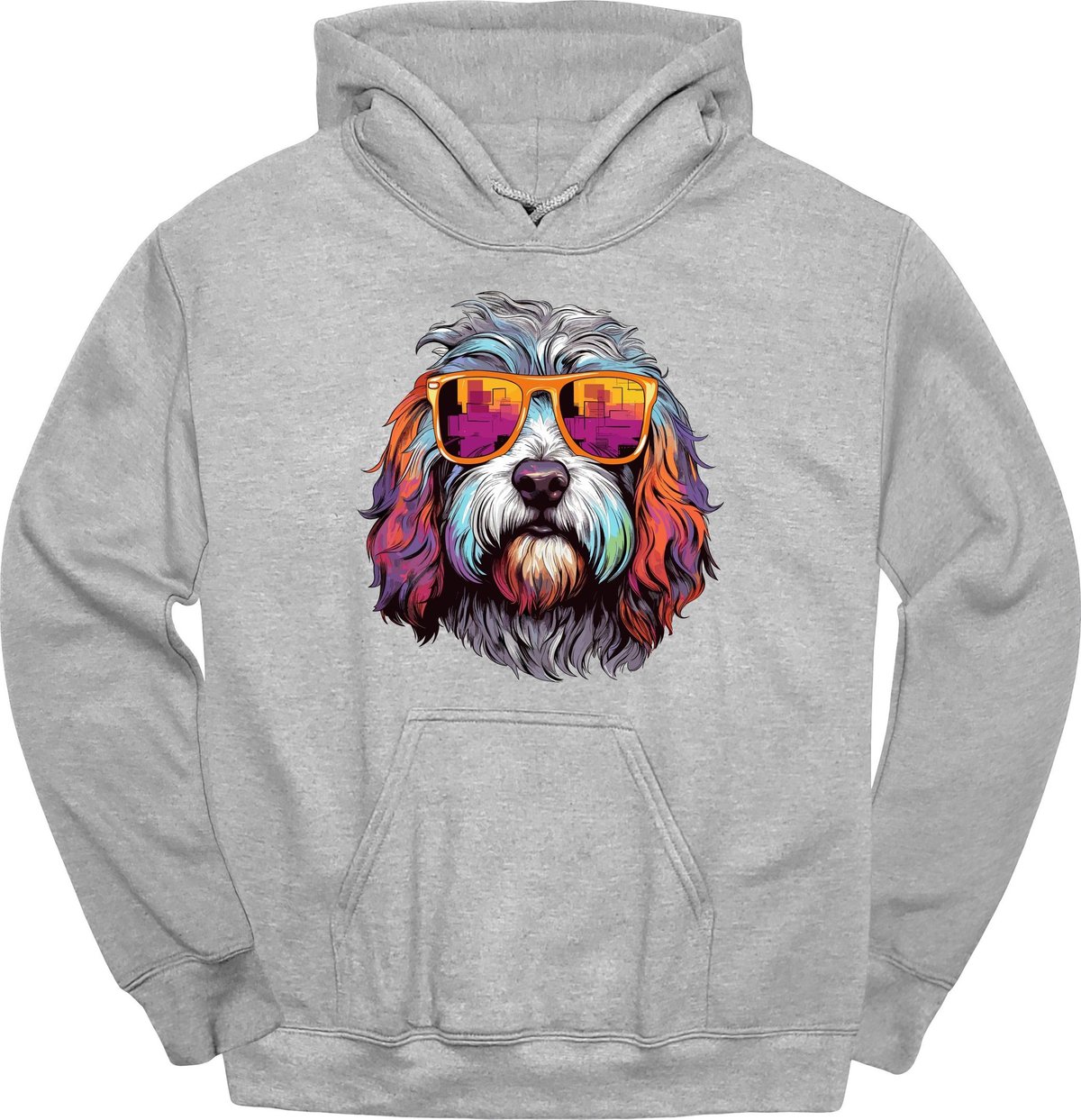 Old English Sheepdog Top Dog Hoodie Gift For Dog Lover