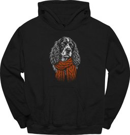 Sprocker Winter Dog Hoodie Gift For Dog Lover
