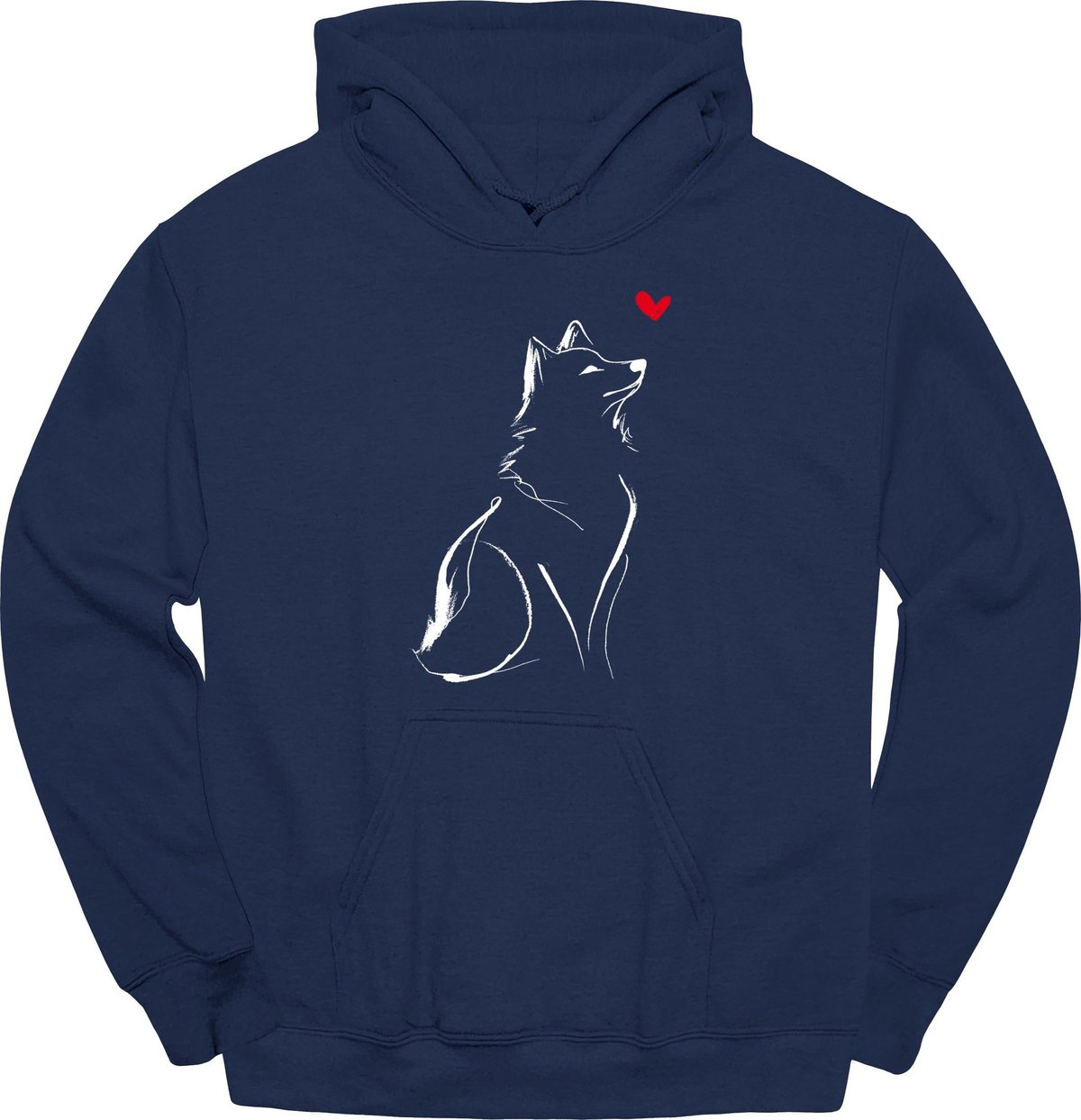 Shiba Inu Sketch Dog Hoodie Gift For Dog Lover
