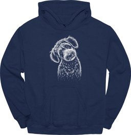Sheepadoodle Tilted Dog Hoodie Gift For Dog Lover
