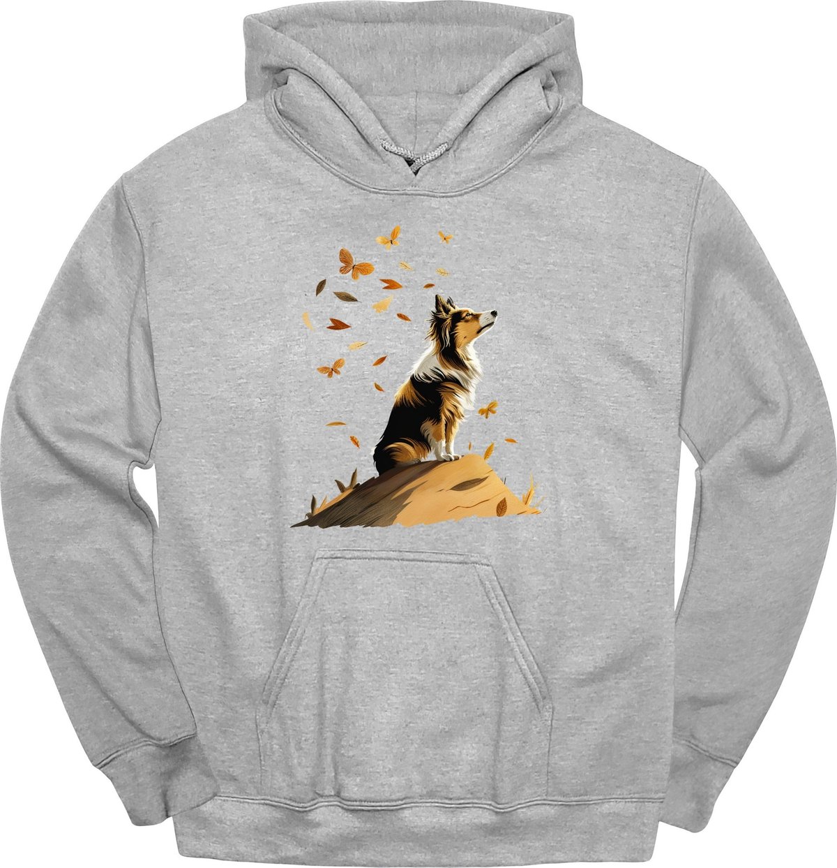 Shetland Sheepdog Fall Dog Hoodie Gift For Dog Lover