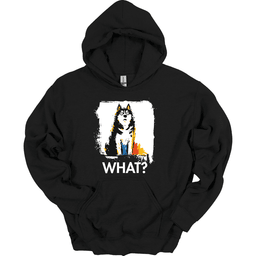 Siberian Husky What Dog Hoodie Gift For Dog Lover