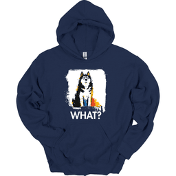 Siberian Husky What Dog Hoodie Gift For Dog Lover