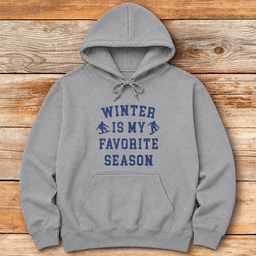 Favorite Season Snowboard Hoodie Gift For Snowboarder