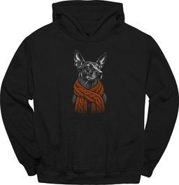 Xoloitzcuintli Winter Dog Hoodie Gift For Dog Lover