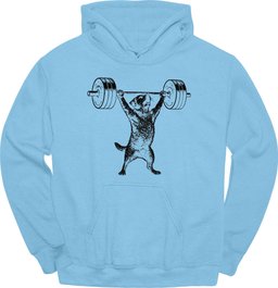 Strong Dog Hoodie Gift For Dog Lover