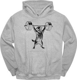 Strong Dog Hoodie Gift For Dog Lover