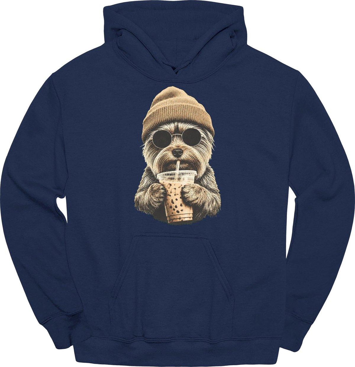 Yorkshire Terrier Hipster Dog Hoodie Gift For Dog Lover