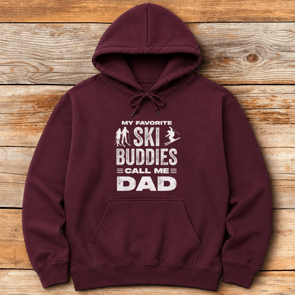 Favorite Ski Buddies Hoodie Gift For Skier