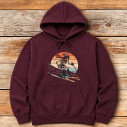 Dead Shredder Hoodie Gift For Skier