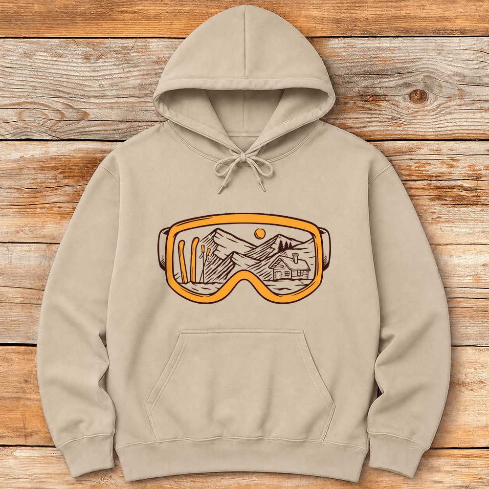 Cabin Range Hoodie Gift For Skier