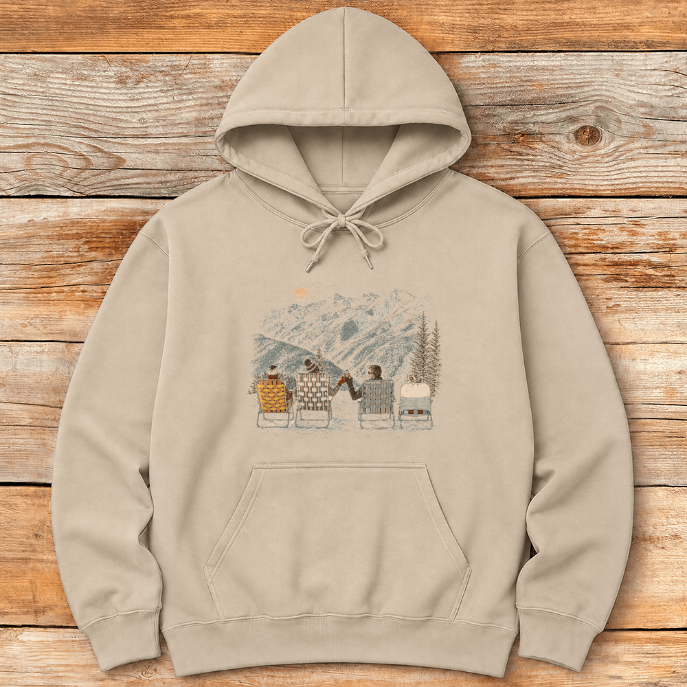 Golden Hour Apre S Hoodie Gift For Skier