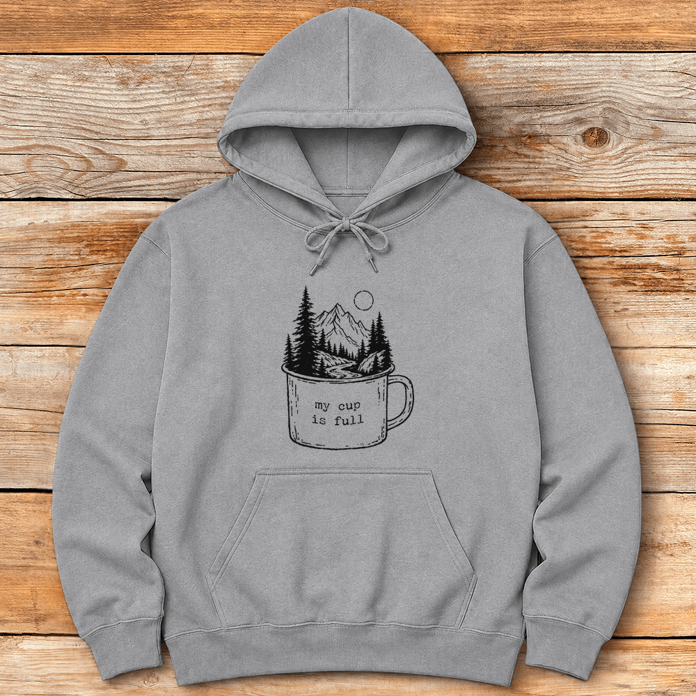 Full Cup Hoodie Gift For Skier