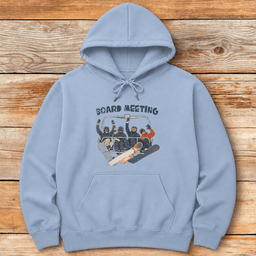 Board Meeting Hoodie Gift For Skier