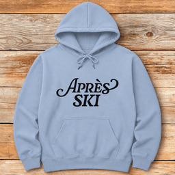 Apre S Ski Calligraphy Hoodie Gift For Skier