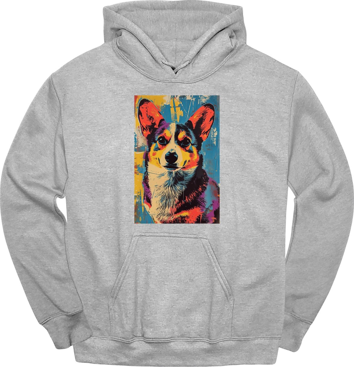 Welsh Corgi Punk Dog Hoodie Gift For Dog Lover