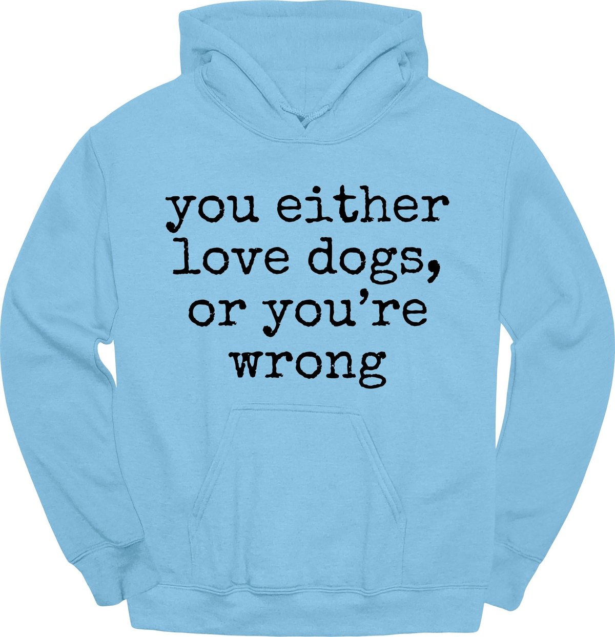 Youre Wrong Hoodie Gift For Dog Lover