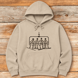 Dead Shred Board Crew Hoodie Gift For Skier