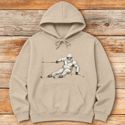 Big Hairy Carve Hoodie Gift For Skier