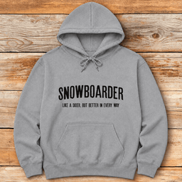 Boarding Is Better Hoodie Gift For Skier