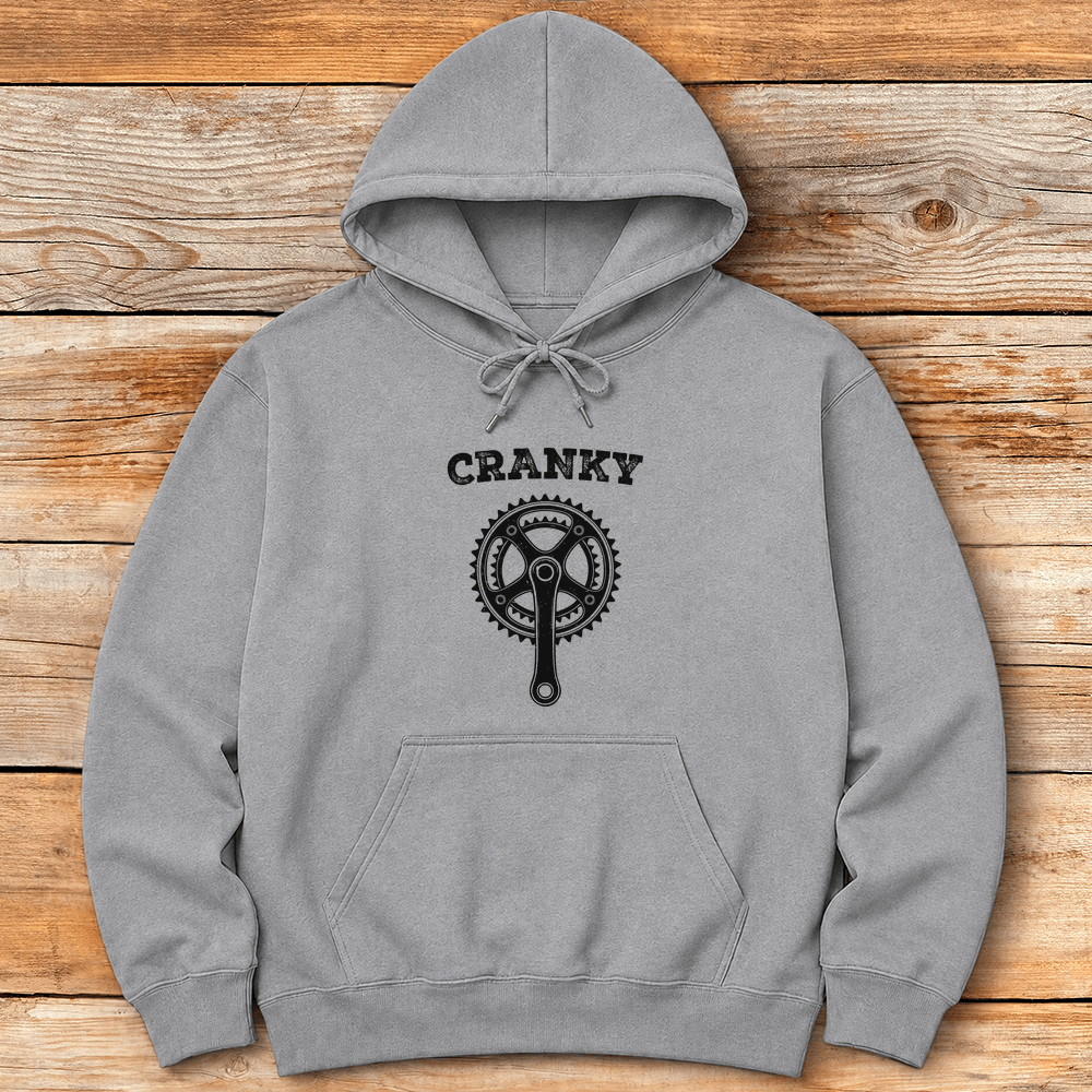 Cranky Hoodie Gift For Skier