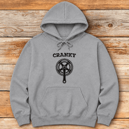 Cranky Hoodie Gift For Skier
