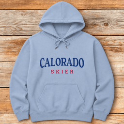 Calorado Skier Hoodie Gift For Skier