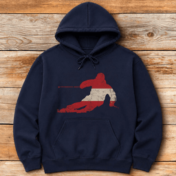 Austrian Ski Flag Hoodie Gift For Skier