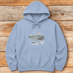 Base Lodge Skier Hoodie Gift For Skier