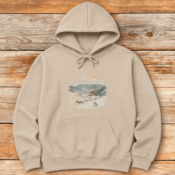 Base Lodge Skier Hoodie Gift For Skier