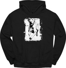 Vizsla Running Dog Hoodie Gift For Dog Lover