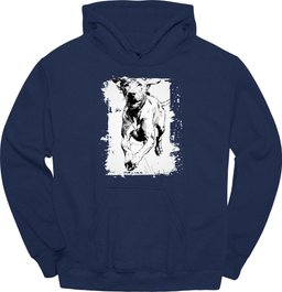 Vizsla Running Dog Hoodie Gift For Dog Lover