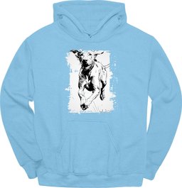 Vizsla Running Dog Hoodie Gift For Dog Lover