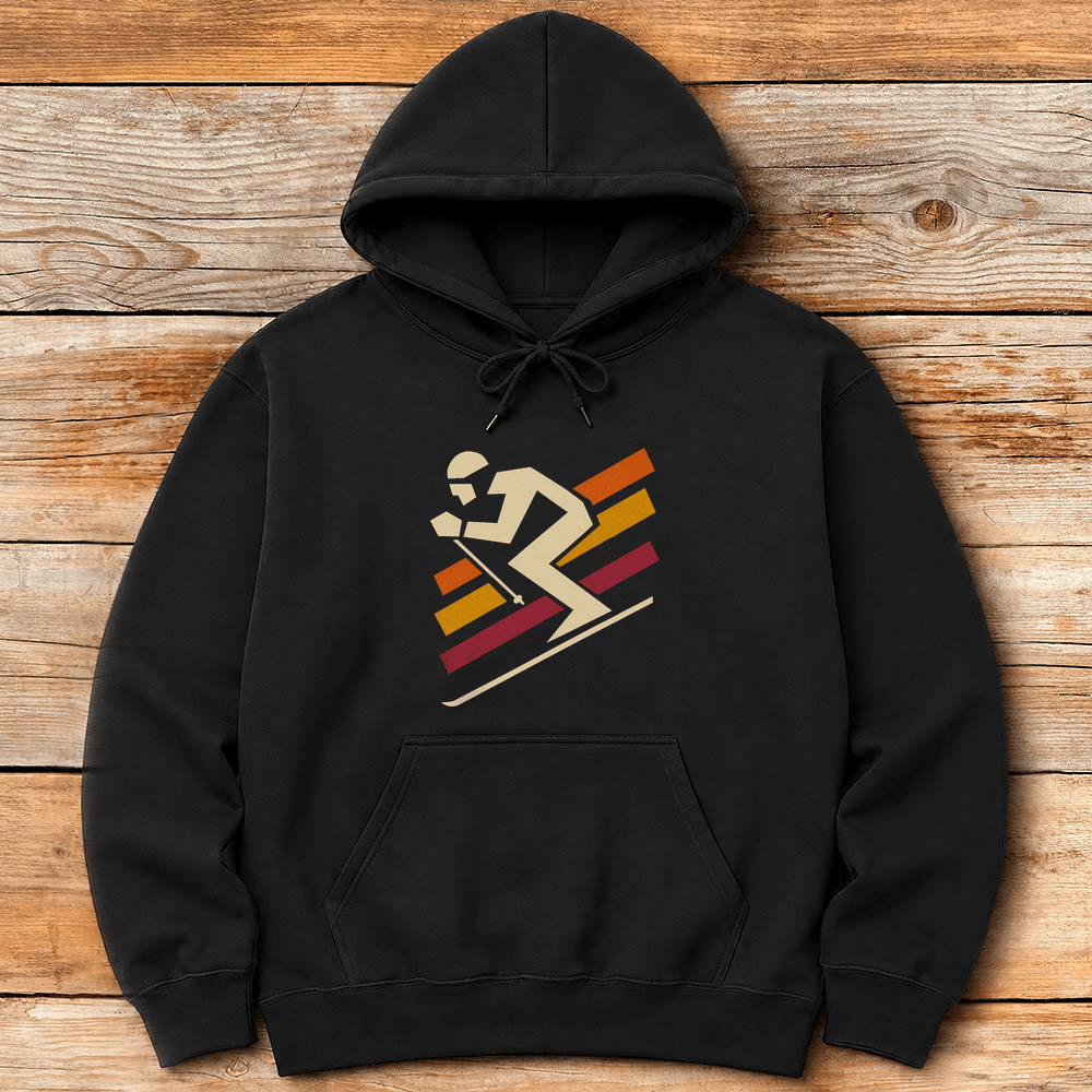 Angle Rider Hoodie Gift For Skier