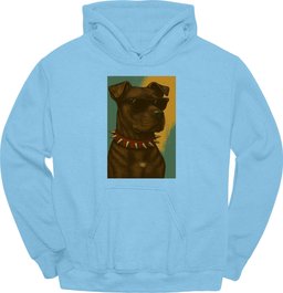 Staffordshire Bull Terrier Punk Dog Hoodie Gift For Dog Lover