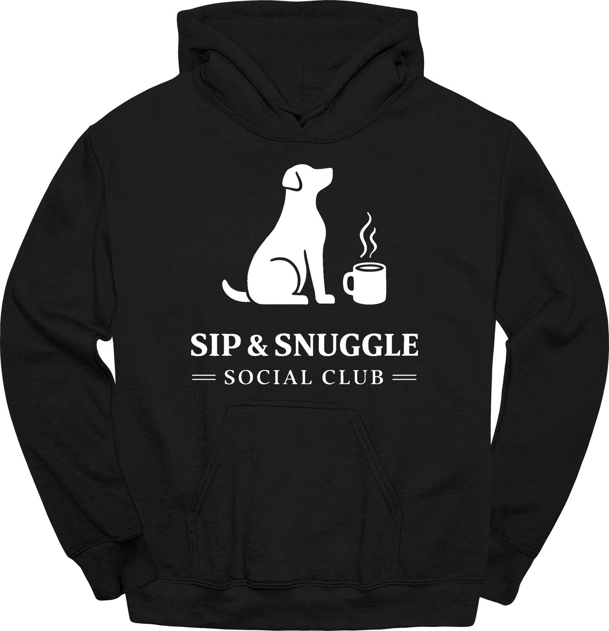 Social Club Hoodie Gift For Dog Lover