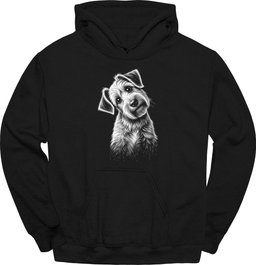 Soft Coated Wheaten Tilted Dog Hoodie Gift For Dog Lover