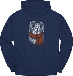 Shetland Sheepdog Winter Dog Hoodie Gift For Dog Lover