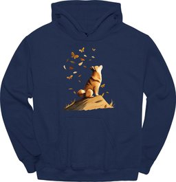 Shiba Inu Fall Dog Hoodie Gift For Dog Lover