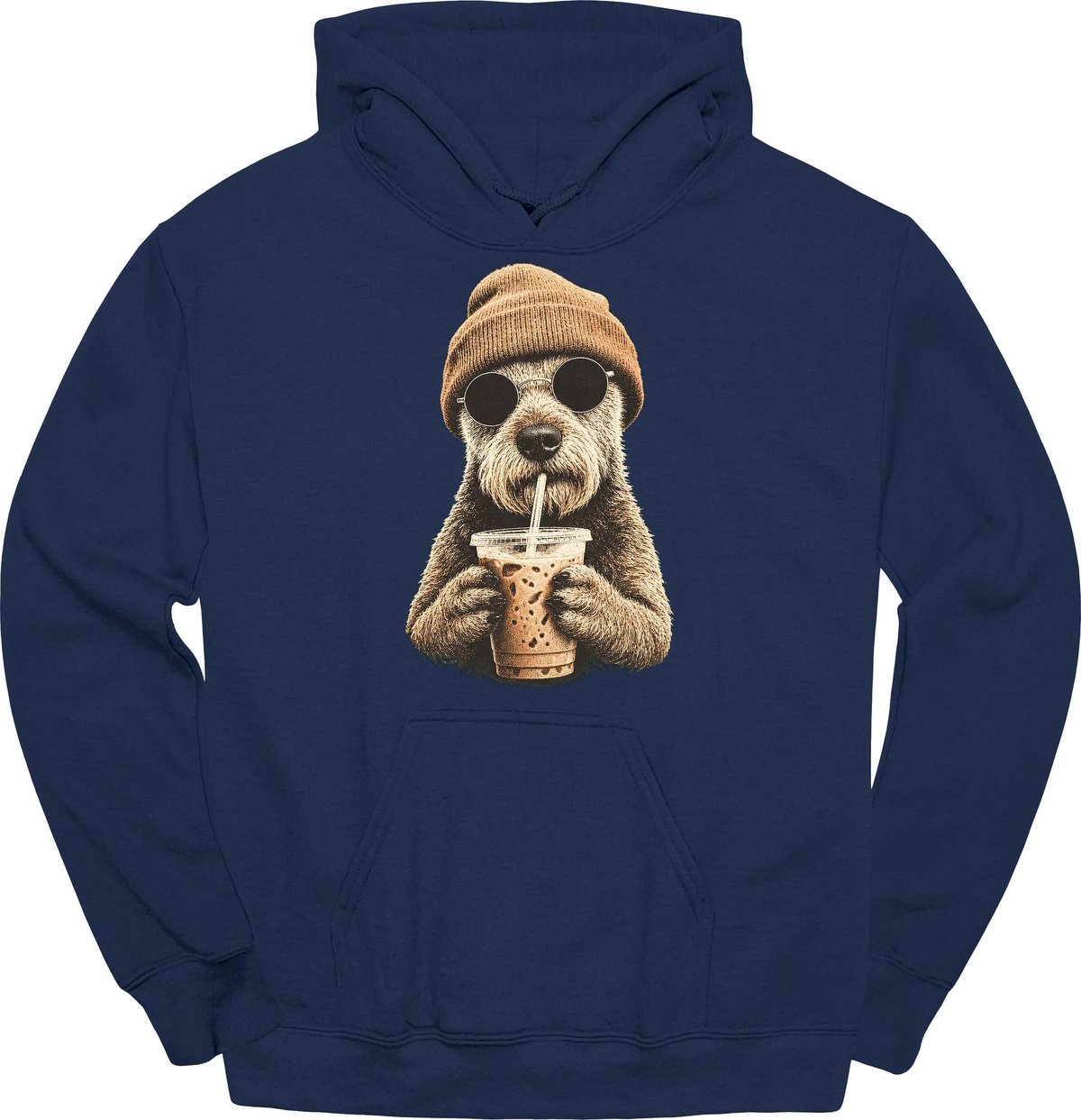 Welsh Terrier Hipster Dog Hoodie Gift For Dog Lover