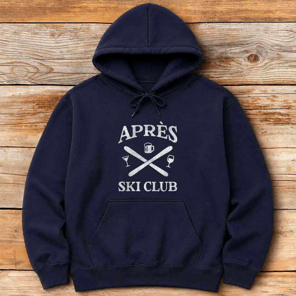Apre S Ski Club Hoodie Gift For Skier