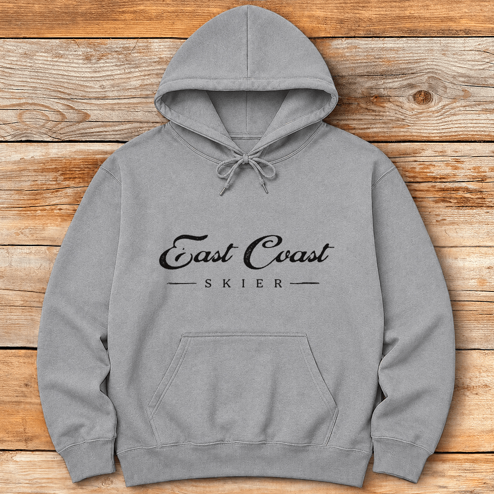 East Coast Skier Hoodie Gift For Skier